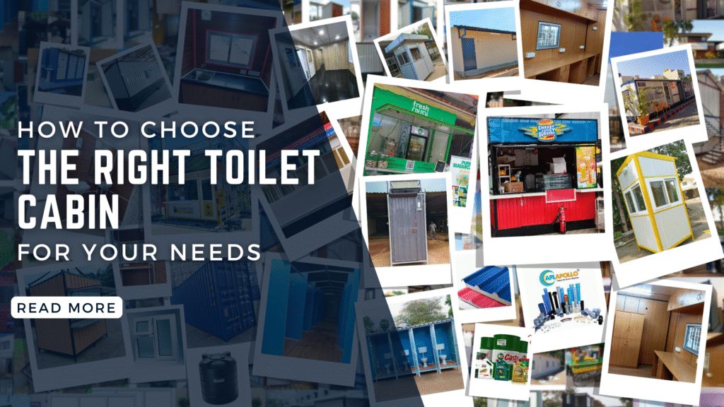 How to Choose the Right Toilet Cabin for Your Needs How to Choose the Right Toilet Cabin for Your Needs