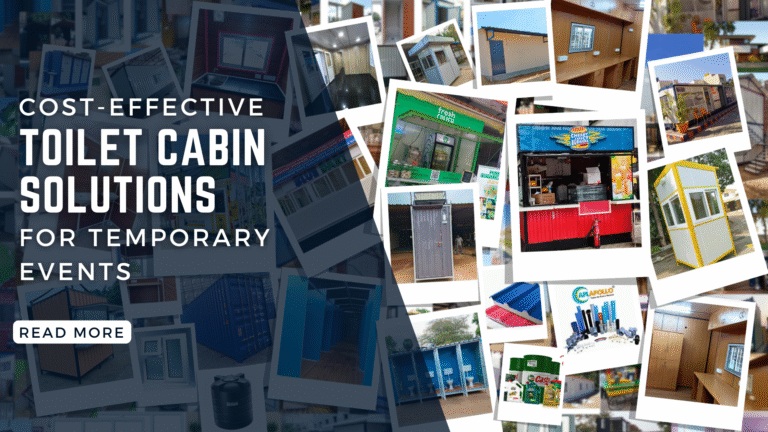 Cost-Effective Toilet Cabin Solutions for Temporary Events