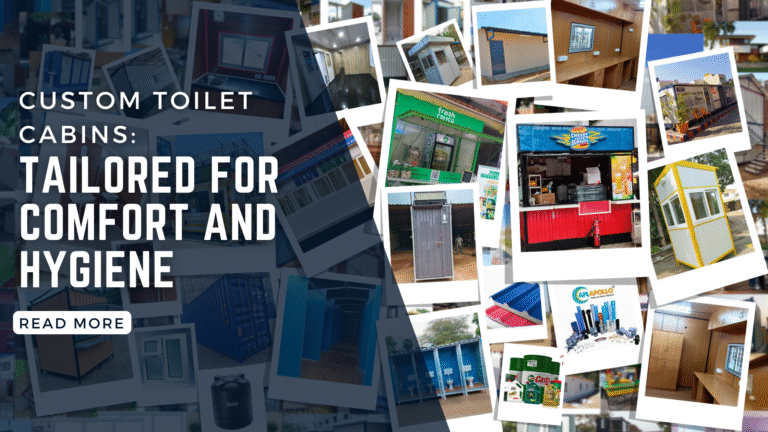 Custom Toilet Cabins: Tailored for Comfort and Hygiene