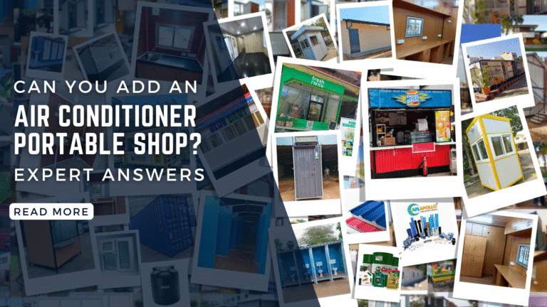 Can You Add an Air Conditioner to a Portable Shop? Expert Answers
