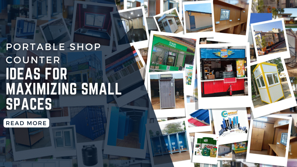 Portable Shop Counter Ideas for Maximizing Small Spaces Portable Shop Counter Ideas for Maximizing Small Spaces