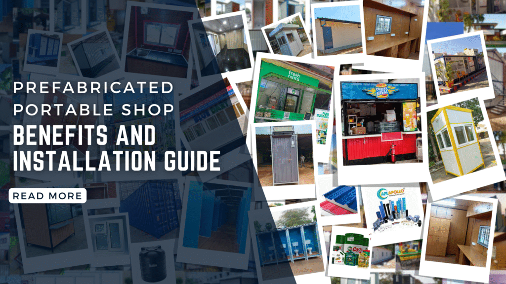 Prefabricated Portable Shop: Benefits and Installation Guide Prefabricated Portable Shop: Benefits and Installation Guide