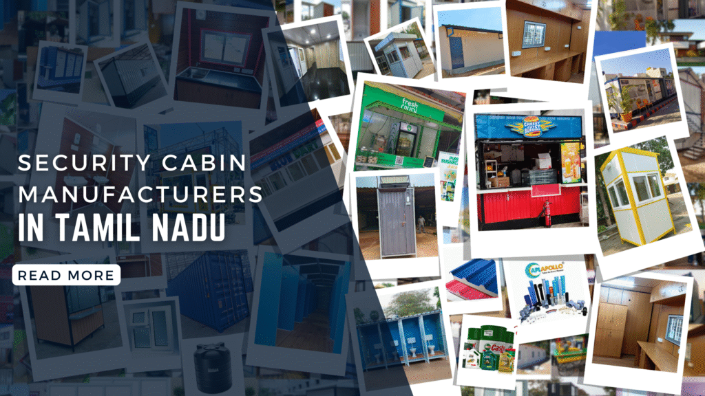 5 Leading Security Cabin Manufacturers in Tamil Nadu for Reliable Solutions security cabin manufacturers in Tamil Nadu