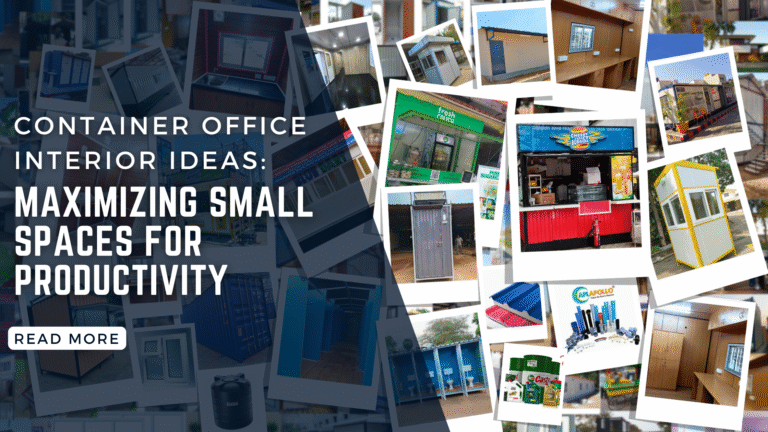 Container Office Interior Ideas: Maximizing Small Spaces for Productivity