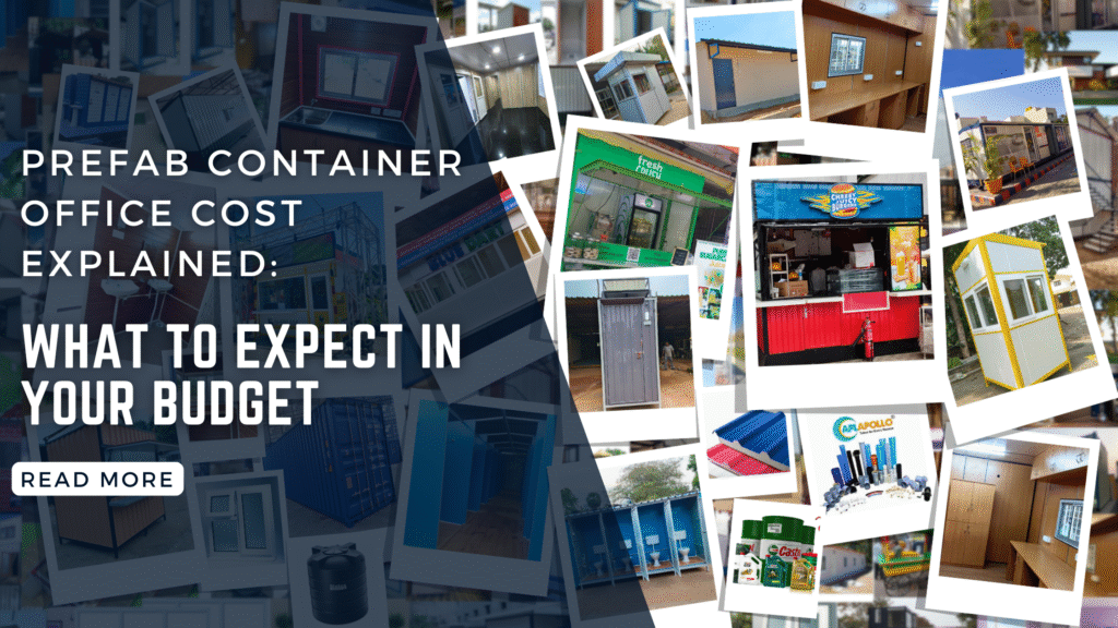 Prefab Container Office Cost Explained: What to Expect in Your Budget
