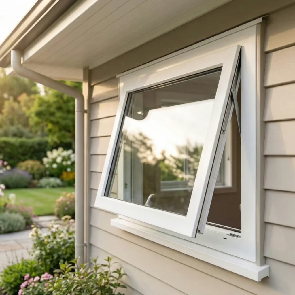 UPVC Top Hung Windows